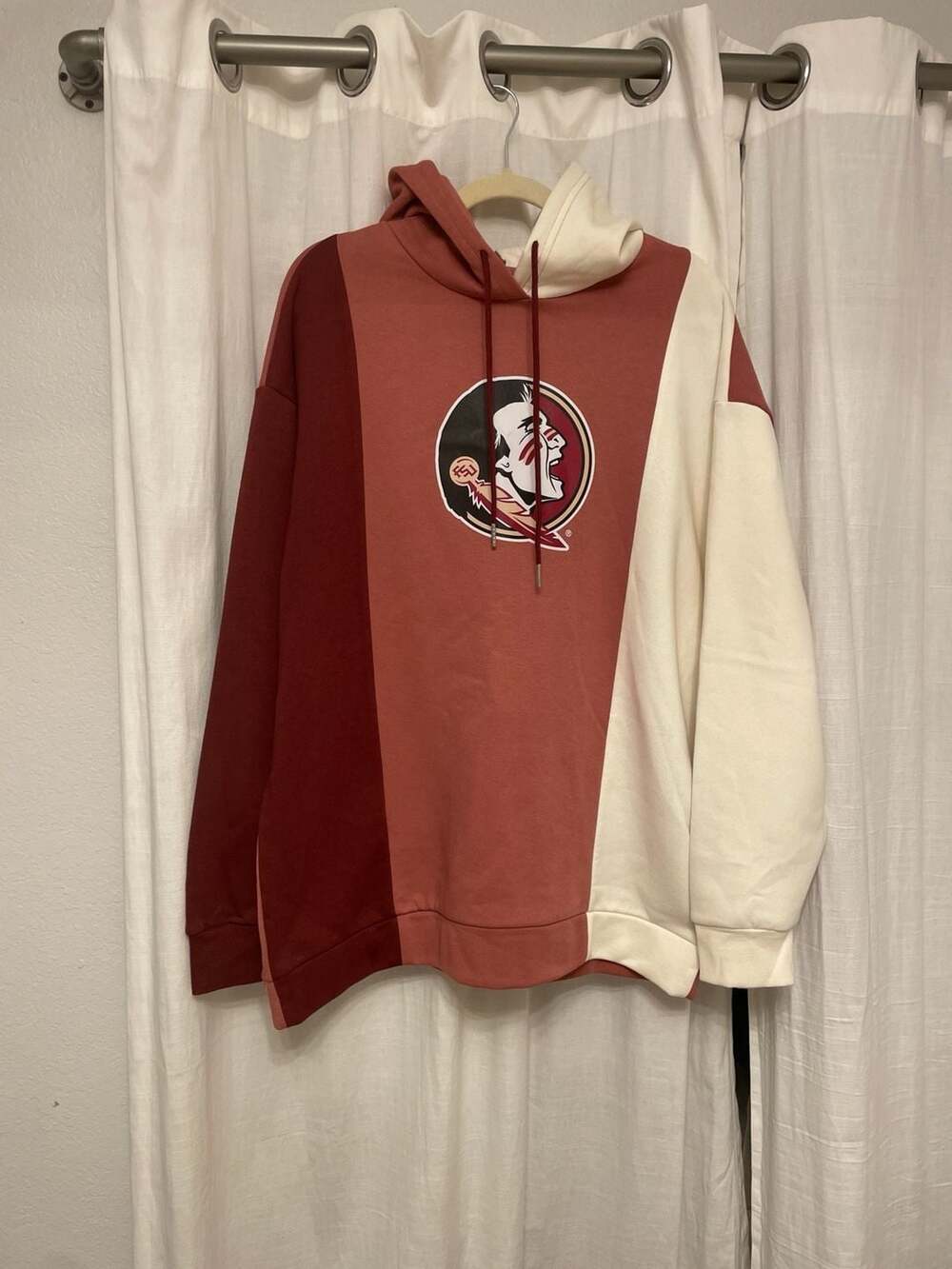 Gameday Couture Florida State Seminoles Colorblock Oversized Women’s Pullover Ho
